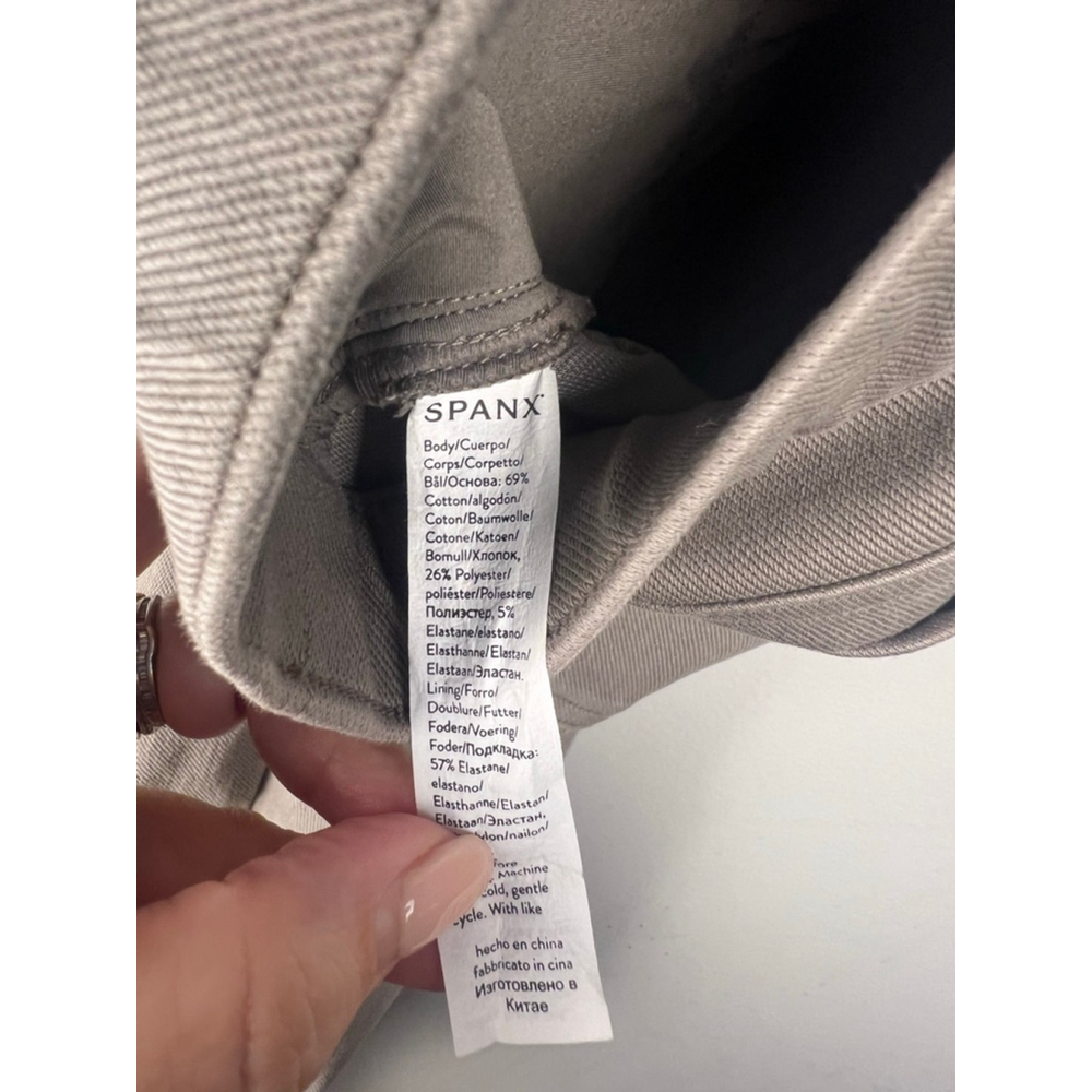 Women's Spanx Jean Leggings Earthy Taupe Size XS - Picture 6 of 7